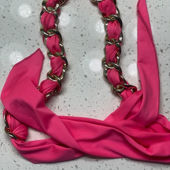 Colorful Striped Maxi Dress with Belt – Size Medium - Picture 3 of 3